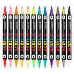 Dual-tip acrylic nail pens lineup
