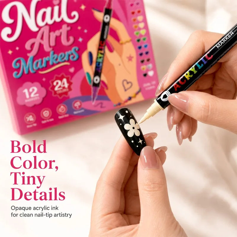 Bold colors tiny details